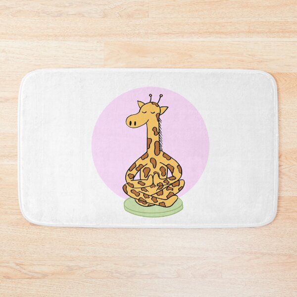 Item preview, Yoga Meditation Giraffe designed and sold by Roanasaurus.