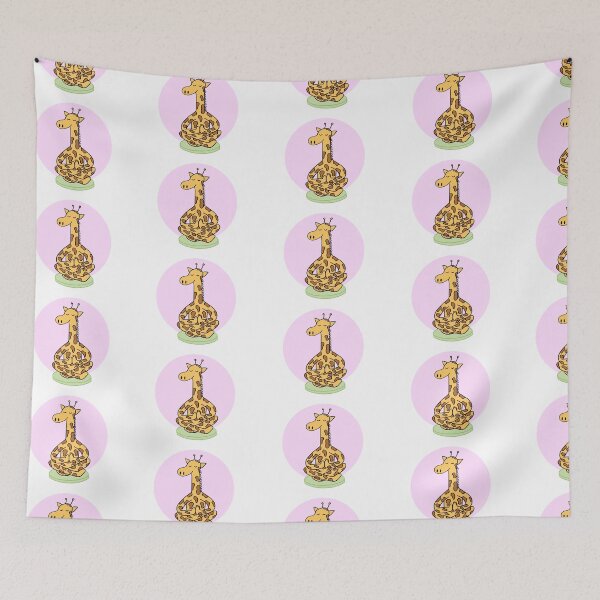 Item preview, Yoga Meditation Giraffe designed and sold by Roanasaurus.