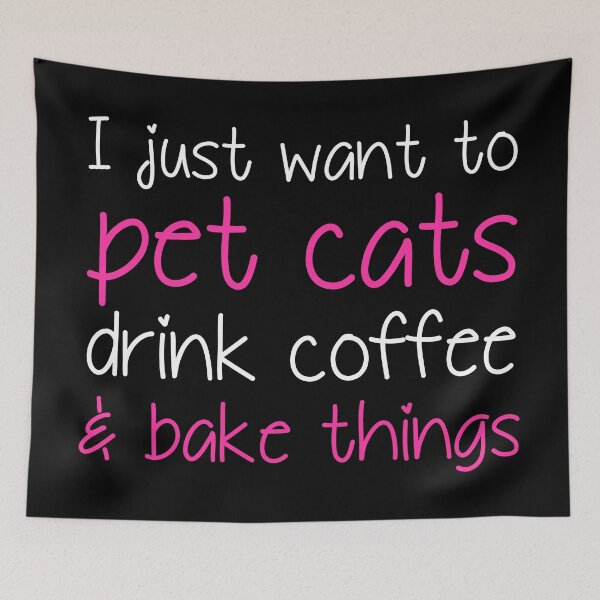 Item preview, Baking Baker Cats Cake Coffee designed and sold by ReignGFX.