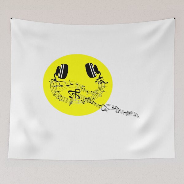 Item preview, SMILEY FACE MUSIC designed and sold by DomGDesign.