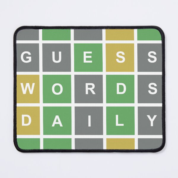 Item preview, Guess Words Daily Wordle designed and sold by CoffeeWires.