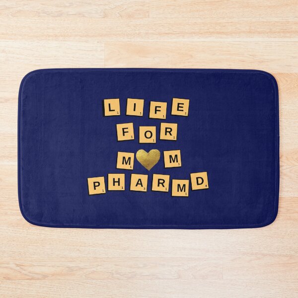 Item preview, PharmD mom for life letter blocks yellow theme pharmacist mom designed and sold by vietmix.