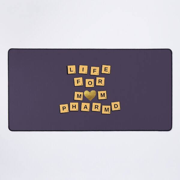 Item preview, PharmD mom for life letter blocks yellow theme pharmacist mom designed and sold by vietmix.