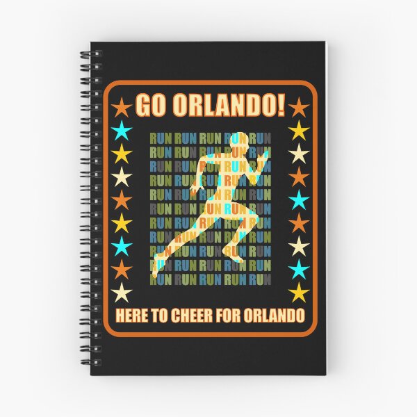 Item preview, Go Orlando Runner Support Fan Here to Cheer Favorite Athlete designed and sold by artfulnotebook.