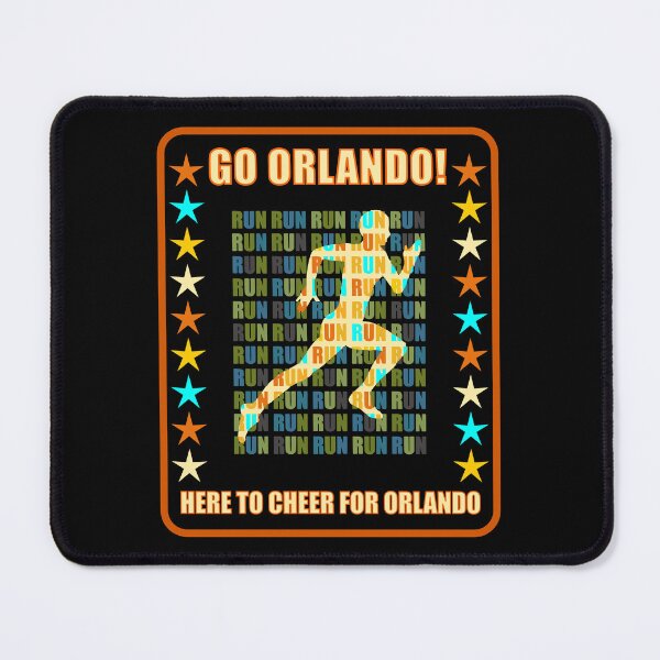 Item preview, Go Orlando Runner Support Fan Here to Cheer Favorite Athlete designed and sold by artfulnotebook.