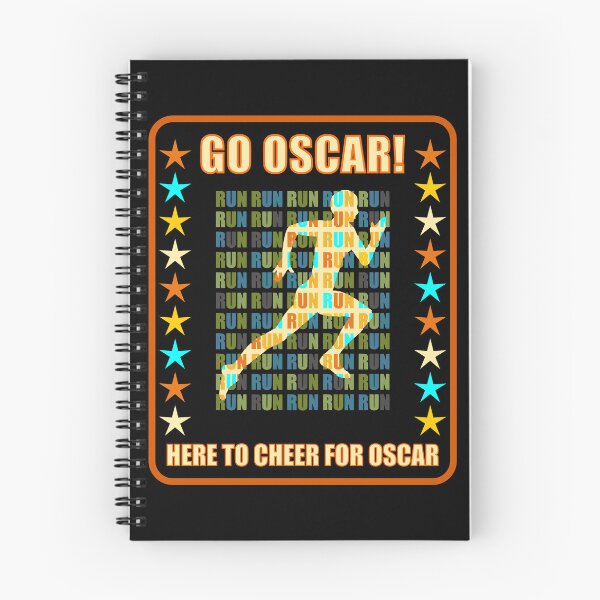 Item preview, Go Oscar Runner Support Fan Here to Cheer Favorite Athlete designed and sold by artfulnotebook.