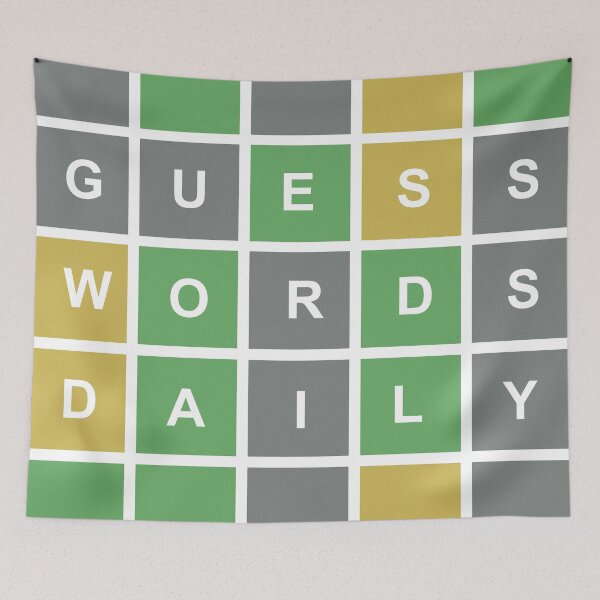 Item preview, Guess Words Daily Wordle designed and sold by CoffeeWires.
