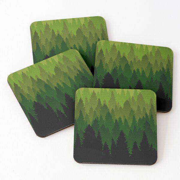 Item preview, Green yellow forest designed and sold by PSteinDesign.