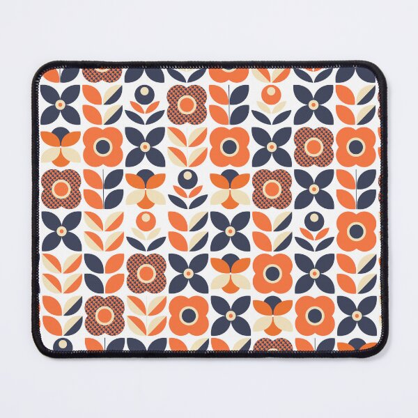 Item preview, Blomma, 1970s Groovy Retro Flower Pattern - Retro Styles designed and sold by BesanoStyle.