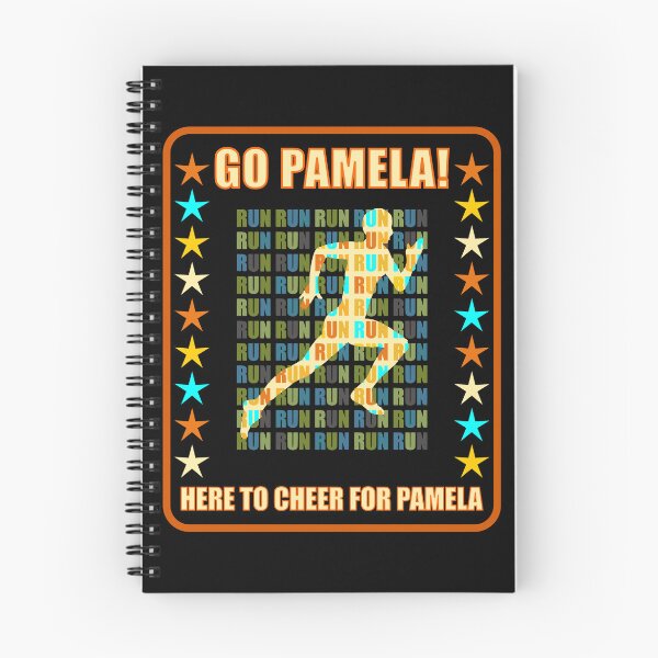 Item preview, Go Pamela Runner Support Fan Here to Cheer Favorite Athlete designed and sold by artfulnotebook.