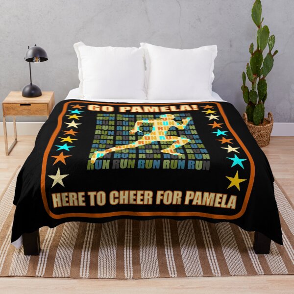 Item preview, Go Pamela Runner Support Fan Here to Cheer Favorite Athlete designed and sold by artfulnotebook.