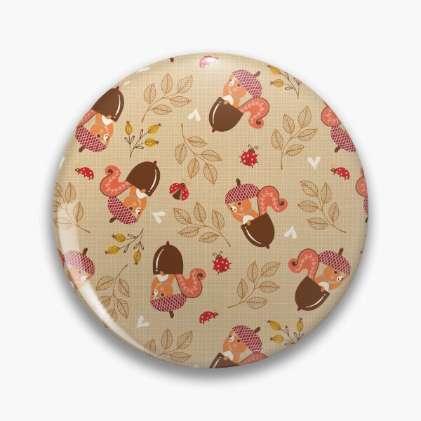 Item preview, Cute Squirrel Autumn Leaves designed and sold by MobertsonArt.