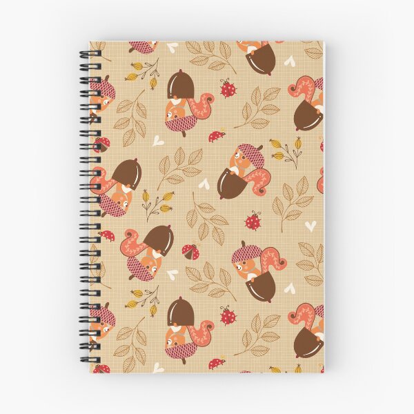 Item preview, Cute Squirrel Autumn Leaves designed and sold by MobertsonArt.