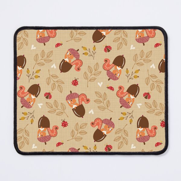 Item preview, Cute Squirrel Autumn Leaves designed and sold by MobertsonArt.