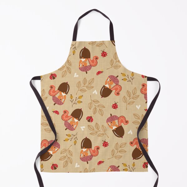 Item preview, Cute Squirrel Autumn Leaves designed and sold by MobertsonArt.