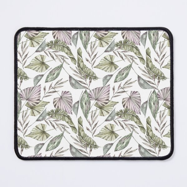 Item preview, Tropical Leaves Parakeet designed and sold by WildAliceArt.