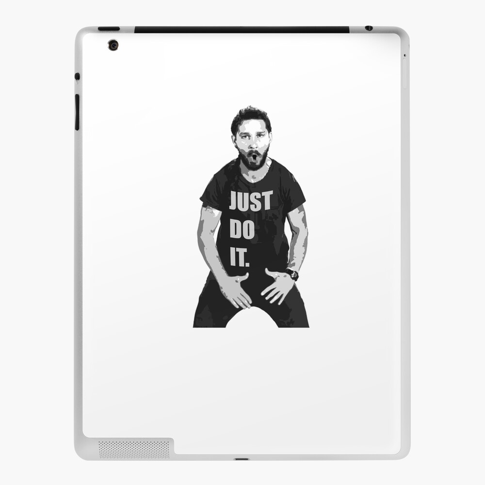 LA STICKERS Just Do It - Shia LaBeouf - Sticker Graphic - Auto, Wall,  Laptop, Cell, Truck Sticker for Windows, Cars, Trucks