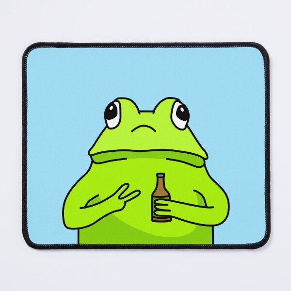 Item preview, Cool Frog Dude Has A Drink designed and sold by unclehamby.