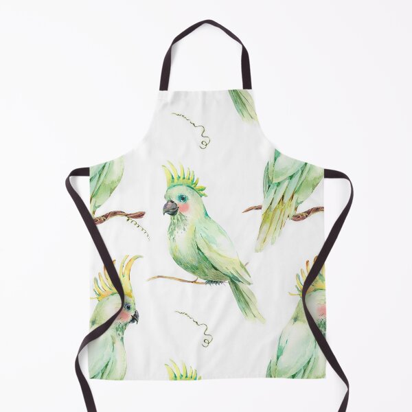 Item preview, Green Parrot Watercolor designed and sold by MobertsonArt.