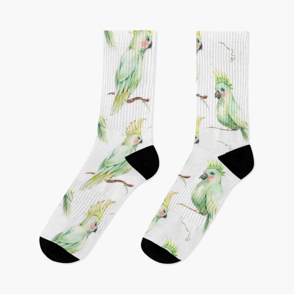 Item preview, Green Parrot Watercolor  designed and sold by MobertsonArt.