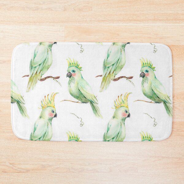 Item preview, Green Parrot Watercolor  designed and sold by MobertsonArt.