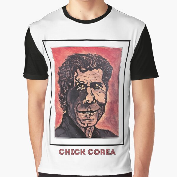 Chick Corea - "Harmonic Portraits" Art Series by Hristo Vitchev Graphic T-Shirt