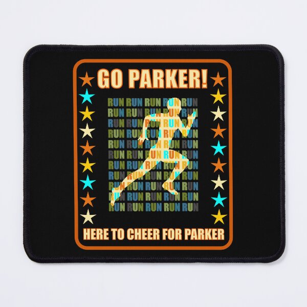 Item preview, Go Parker Runner Support Fan Here to Cheer Favorite Athlete designed and sold by artfulnotebook.