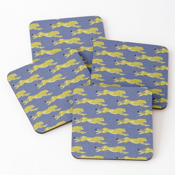 Item preview, Yellow Cute Leopard Forest Animals designed and sold by MobertsonArt.