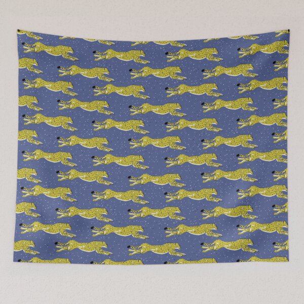 Item preview, Yellow Cute Leopard Forest Animals designed and sold by MobertsonArt.