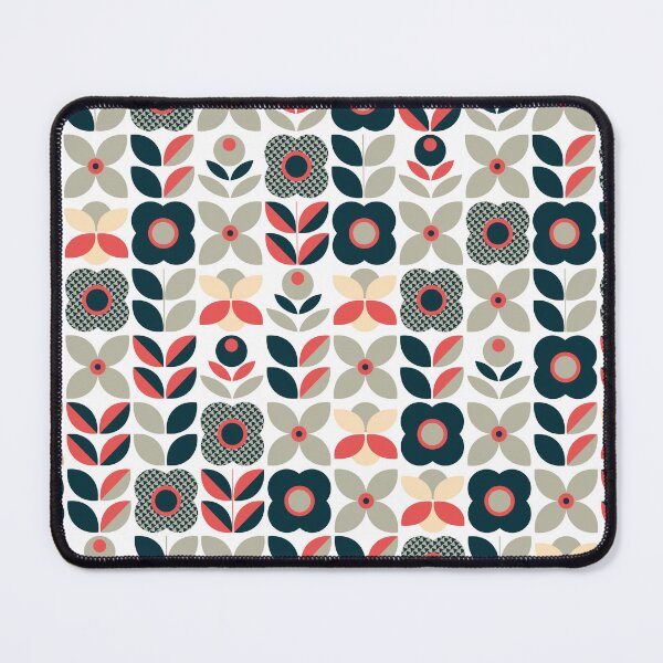 Item preview, Blomma, 1970s Groovy Retro Flower Pattern - Retro Styles designed and sold by BesanoStyle.