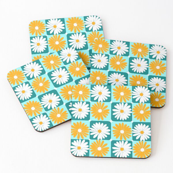 Item preview, Checkered Board Daisies designed and sold by ArtforSoul21.