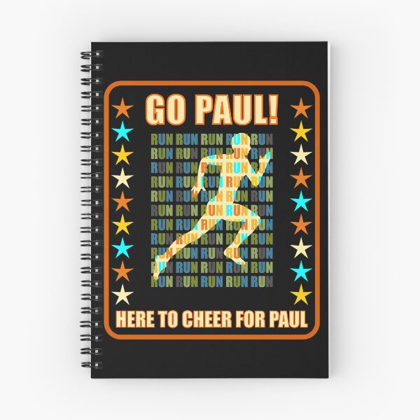 Item preview, Go Paul Runner Support Fan Here to Cheer Favorite Athlete designed and sold by artfulnotebook.