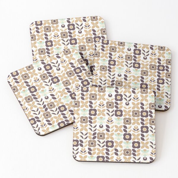 Item preview, Blomma, 1970s Groovy Retro Flower Pattern - Retro Styles designed and sold by BesanoStyle.
