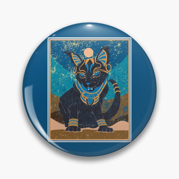 Item preview, Bastet (4), lapis lazuli designed and sold by John-Frum.