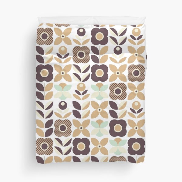 Item preview, Blomma, 1970s Groovy Retro Flower Pattern - Retro Styles designed and sold by BesanoStyle.
