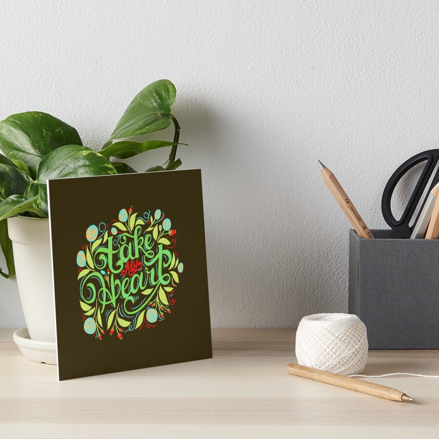 Item preview, Art Board Print designed and sold by Riajboss.