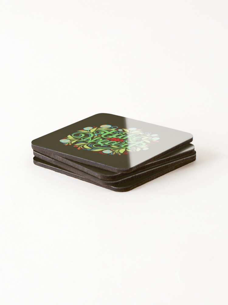 Thumbnail 4 of 5, Coasters (Set of 4), Valentine Pro Max designed and sold by Riajboss.