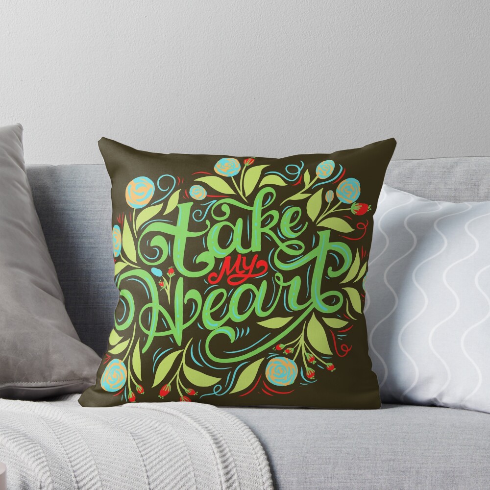 Item preview, Throw Pillow designed and sold by Riajboss.