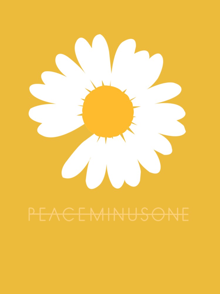 PEACEMINUSONE daisy pin set イエロー-