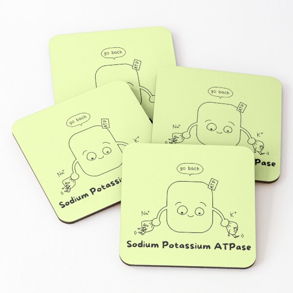 Item preview, Sodium Potassium ATPase – Funny Biochem designed and sold by cinsarad.