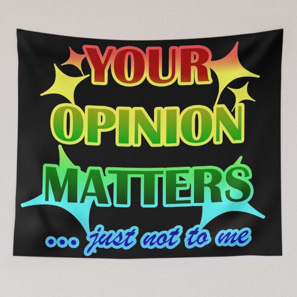 Item preview, Your Opinion Rainbow designed and sold by usakokoro.
