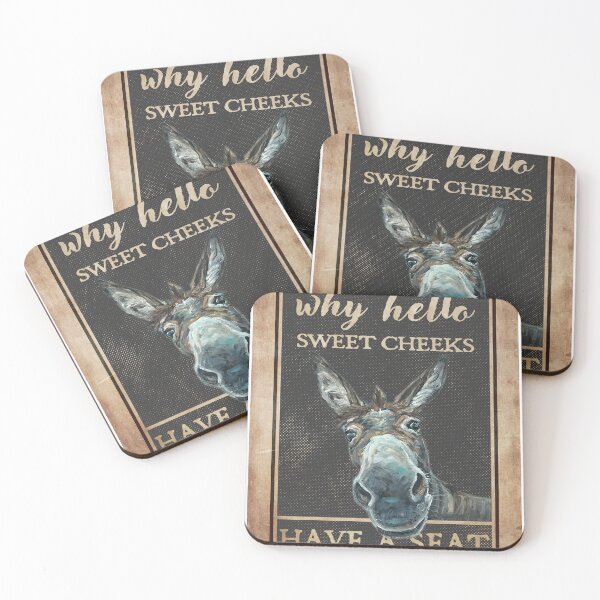 Item preview, Donkey Gray - Why Hello Sweet Cheeks, Have A Seat designed and sold by Chapman88.