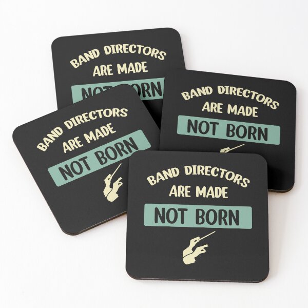 Item preview, Band directors are made not born marching  designed and sold by Rami Khalifah.