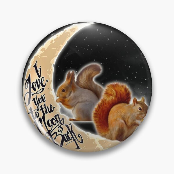 Item preview, Love You To The Moon And Back Squirrel designed and sold by VickyCloset.