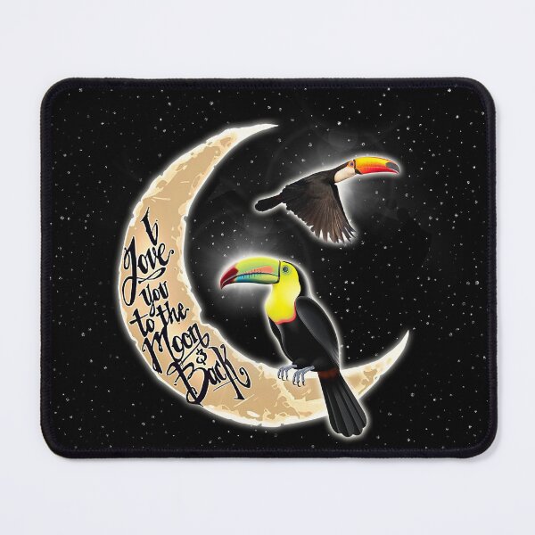 Item preview, Love You To The Moon And Back Toucan designed and sold by VickyCloset.