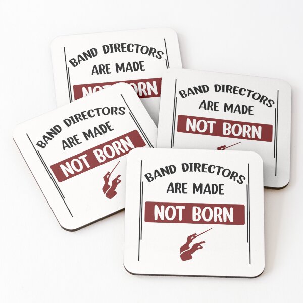 Item preview, Band directors are made not born marching  designed and sold by Rami Khalifah.