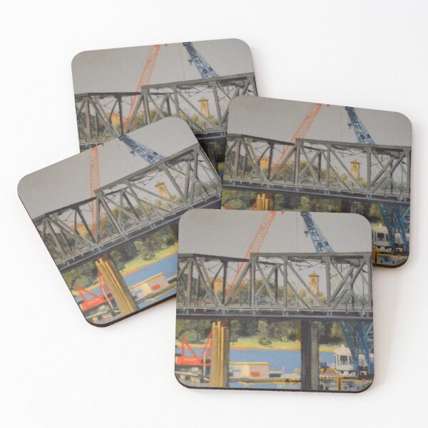 Item preview, Iron Cove Bridge Extension Painting designed and sold by MottoDigging.