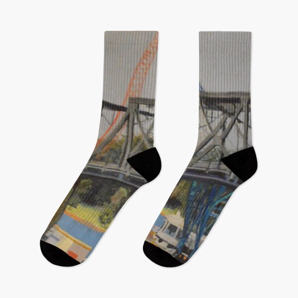 Item preview, Iron Cove Bridge Extension Painting designed and sold by MottoDigging.