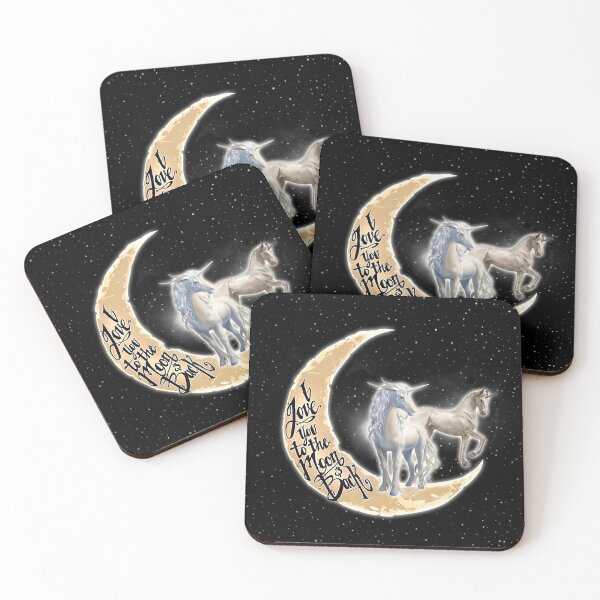 Item preview, Love You To The Moon And Back Unicorn designed and sold by VickyCloset.
