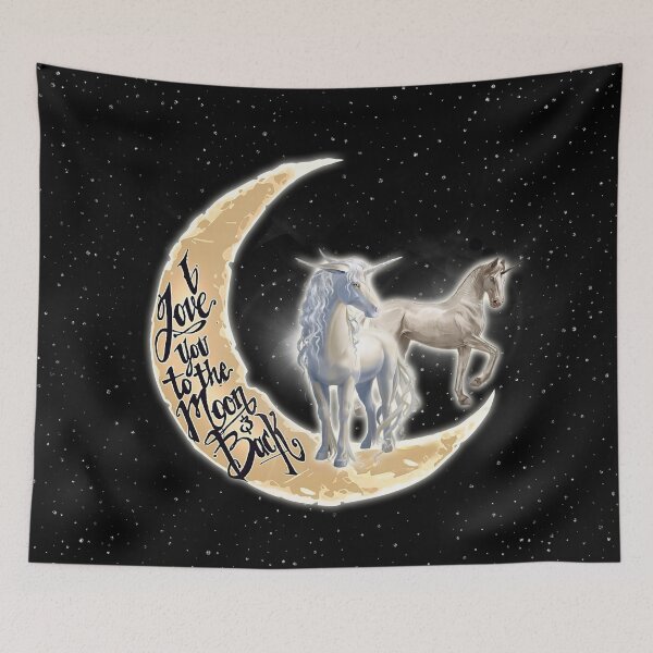 Item preview, Love You To The Moon And Back Unicorn designed and sold by VickyCloset.